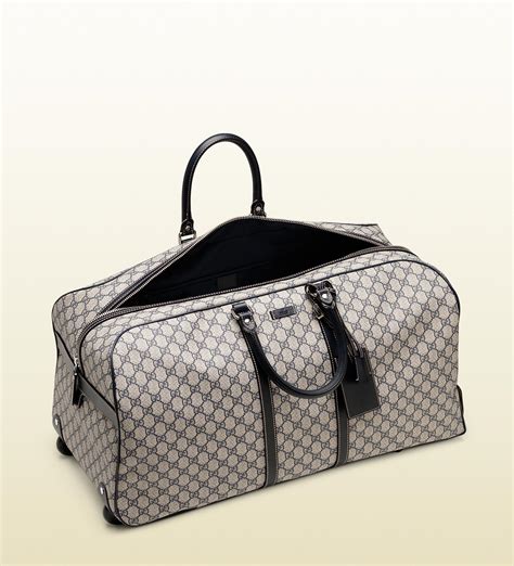 gucci men's briefcase bag|gucci duffle bag with wheels.